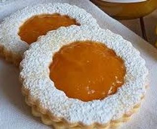 Occhio di bue con marmellata