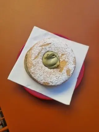 Occhio di bue al pistacchio