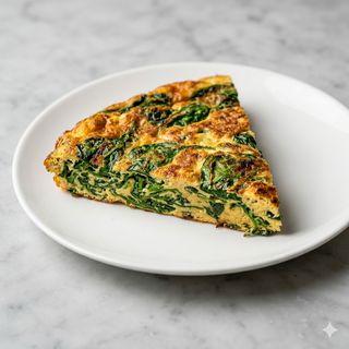 Frittata di spinaci