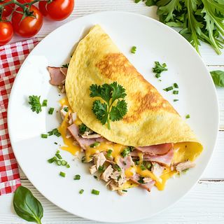 Omelette Spicy Tuna