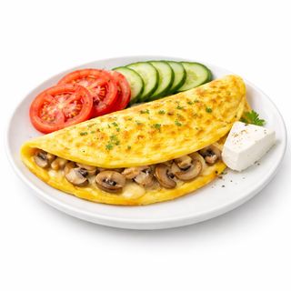 Omelette with mushroom 250 gr