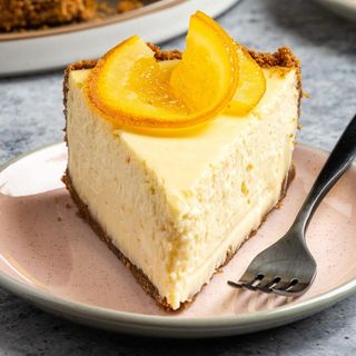 Orange cheese cake