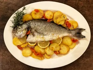 Orata al forno patata