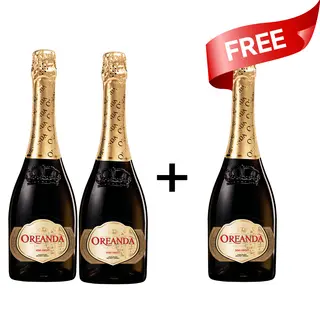 Buy 2 Oreanda Sparkling Semi Sweet  750ml  Acl 11.5% get 1 Free
