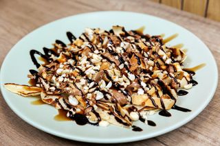 Italijanske palačinke Snickers