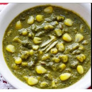 Palak corn