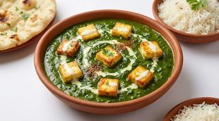 Palak paneer
