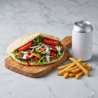 Panino verdure alla griglia menù