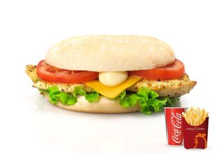 Panino big chicken - menù