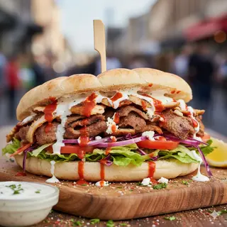 2 Panino cheese kebab