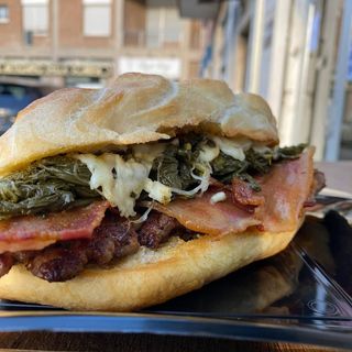 Panino componibile con pancetta