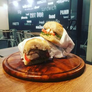 Panino componibile con straccetti di manzo