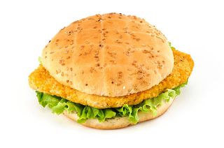 Panino con cotoletta di pollo