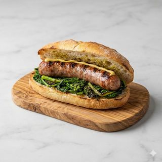 Panino con salsiccia