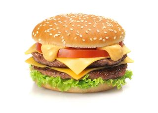 Panino doppio cheese burger - singolo