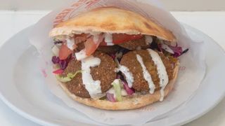 Panino falafel