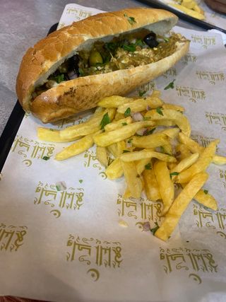 Panino kafteji tunisino