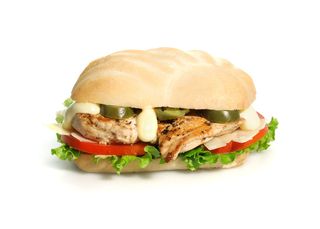Panino mega chicken parmigiano - singolo
