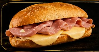Panino mortadella e provolone