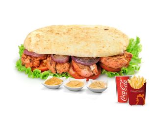 Panino naan grill tikka - menù