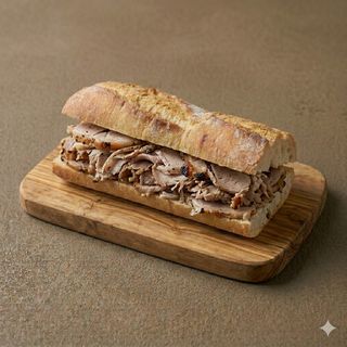 Panino con porchetta