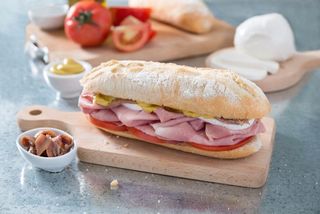 Panino prosciutto cotto
