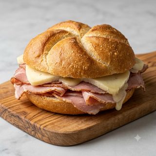 Rosetta con lonza e caciotta