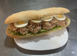 Tonno, maionese e uovo sodo - medio