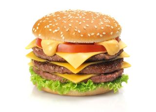 Panino triplo cheese burger - singolo