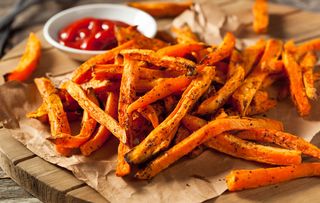 Patate frite stick dolci