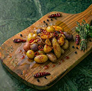 Patate saltate agropiccanti