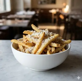 Patatine cacio e pepe