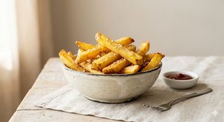 Porzione di patatine fritte