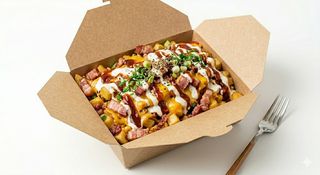 Patatine fritte con bacon