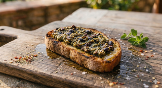 Bruschetta patè di olive 