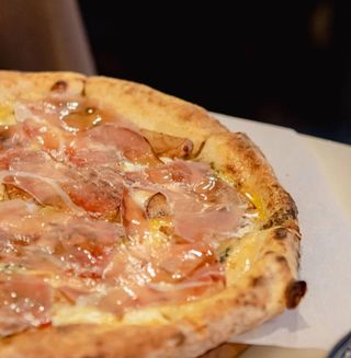 Pizza Pear and Parma