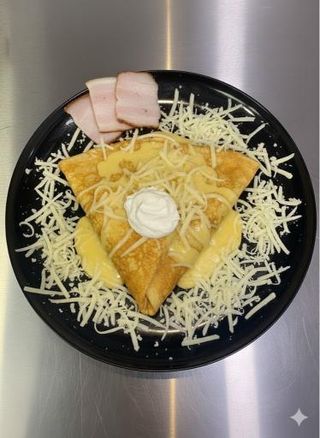 Palačinka sa pečenicom, kačkavaljem i pavlakom 300g