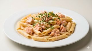 Penne al salmone