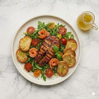 Spada affumicato con crostini