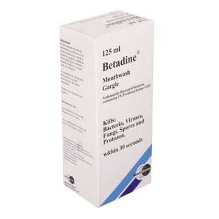 Betadine Mouthwash 125ml