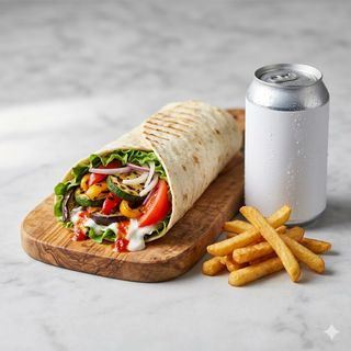 Piadina verdure alla griglia menù