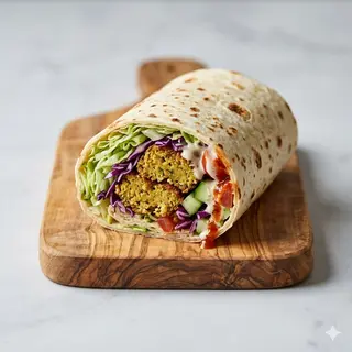 Piadina falafel