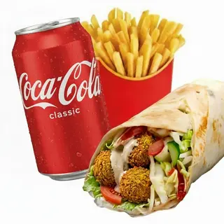 Piadina falafel menù