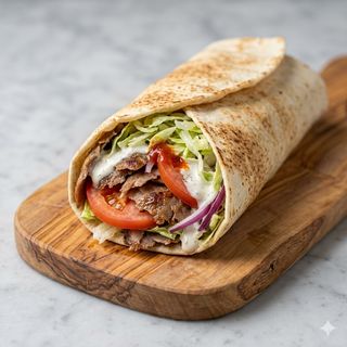 Piadina kebab
