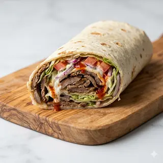 Piadina kebab