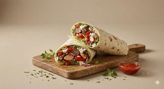 Piadina kebab