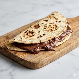 Piadina con Nutella