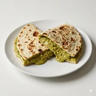 Piadina con pistacchio