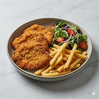 Piatto cotoletta di pollo