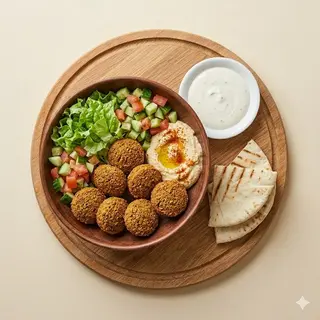Piatto falafel